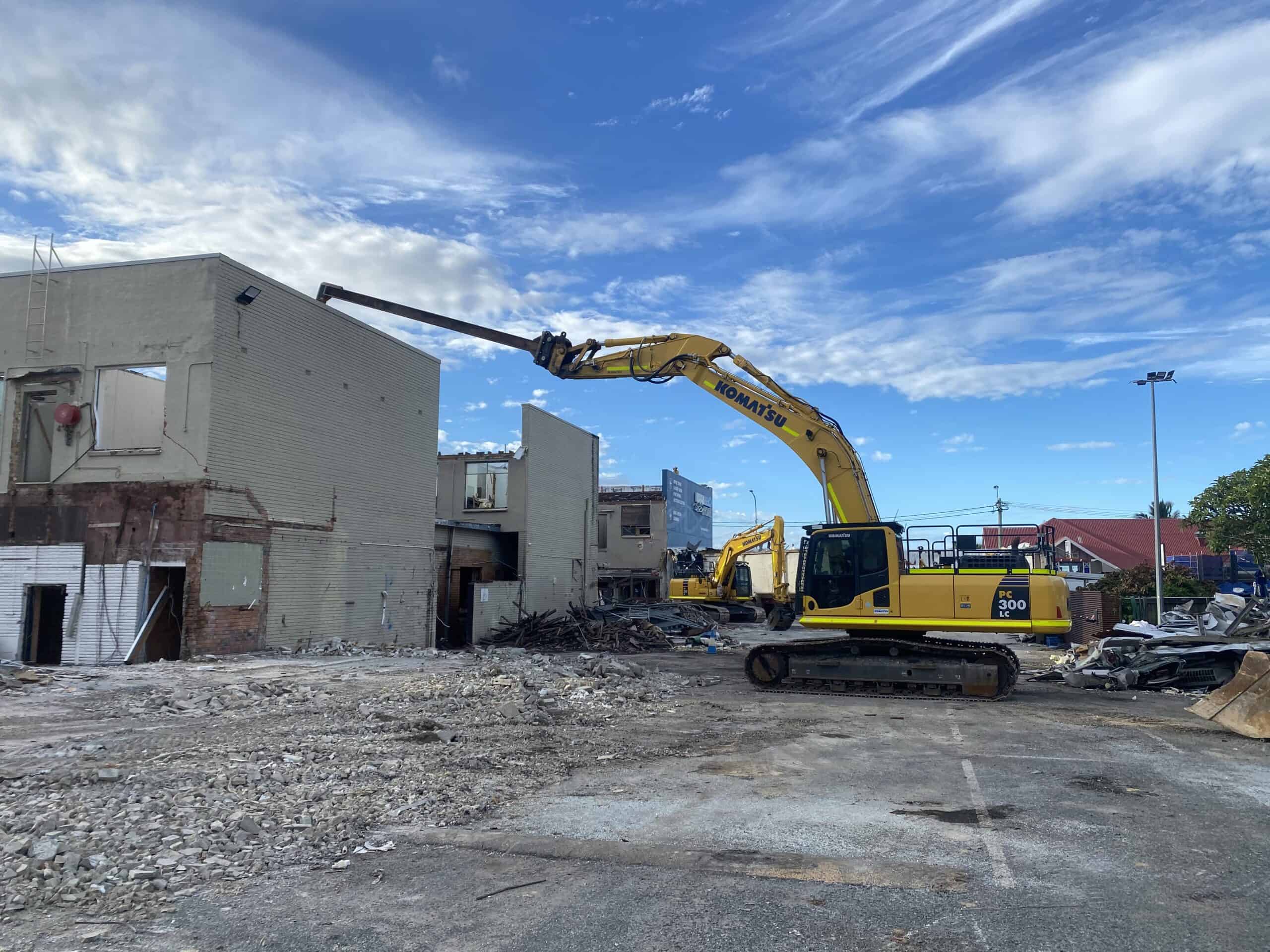 Excavator Komatsu Mechanical Demolition